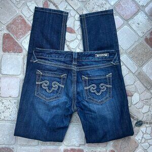 ReRock Express Women's Skinny Jeans Embroidered sz 6